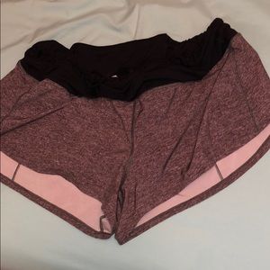 NWOT Lululemon speed shorts